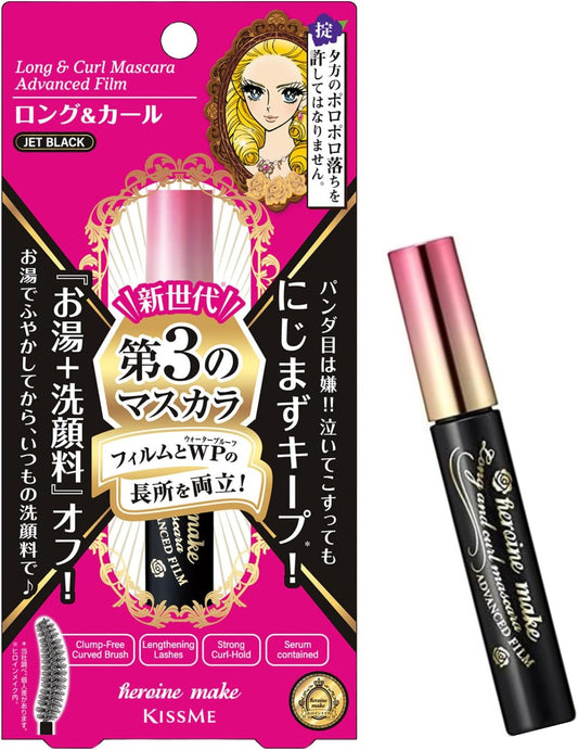 Kiss Me Heroine Make Long & Curl Mascara Advanced Film Maze Skin & Beauty